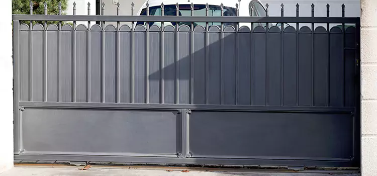 Metal Driveway Gate Installation Enid